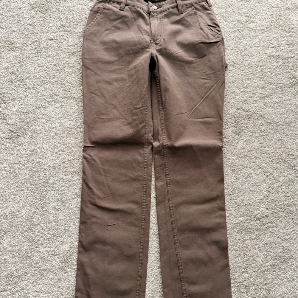 Women's Carhartt Work Pant Tarmac Short 0 - Picture 5 of 7